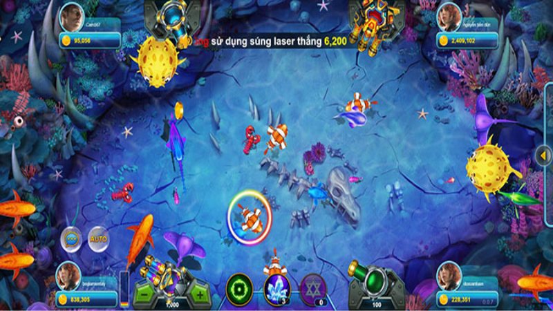 ban ca mibet 3 Áp dụng chiến thuật chơi ria khi chơi trò bắn cá online