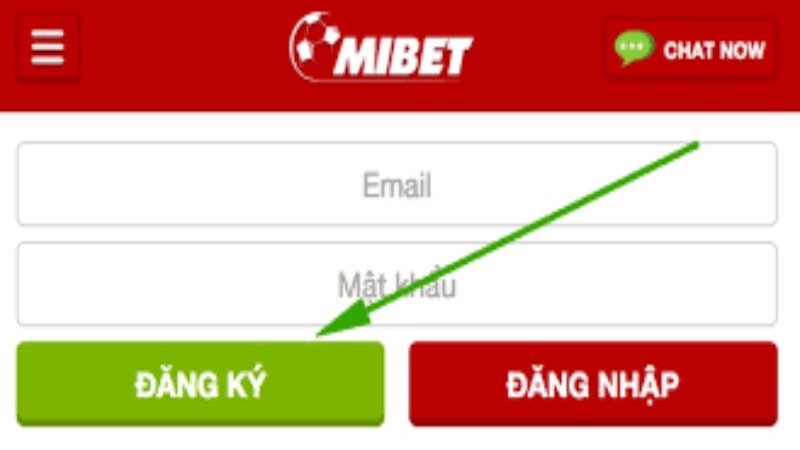 Thao tác đăng ký thành viên, người chơi chính thức đơn giản